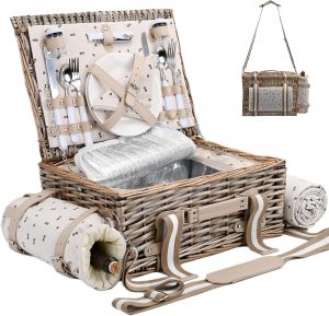 19PC Picnic Basket
